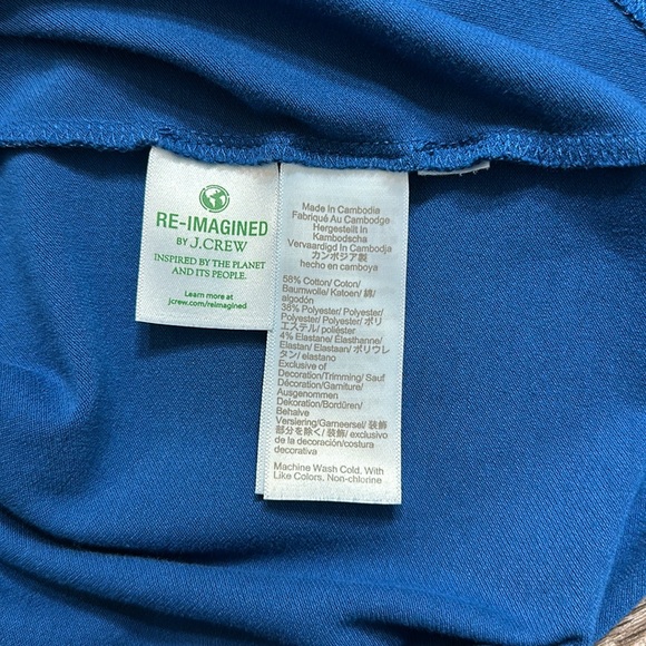 J. CREW | Flex Piqué Polo | Mens | Large | Blue - Picture 4 of 4